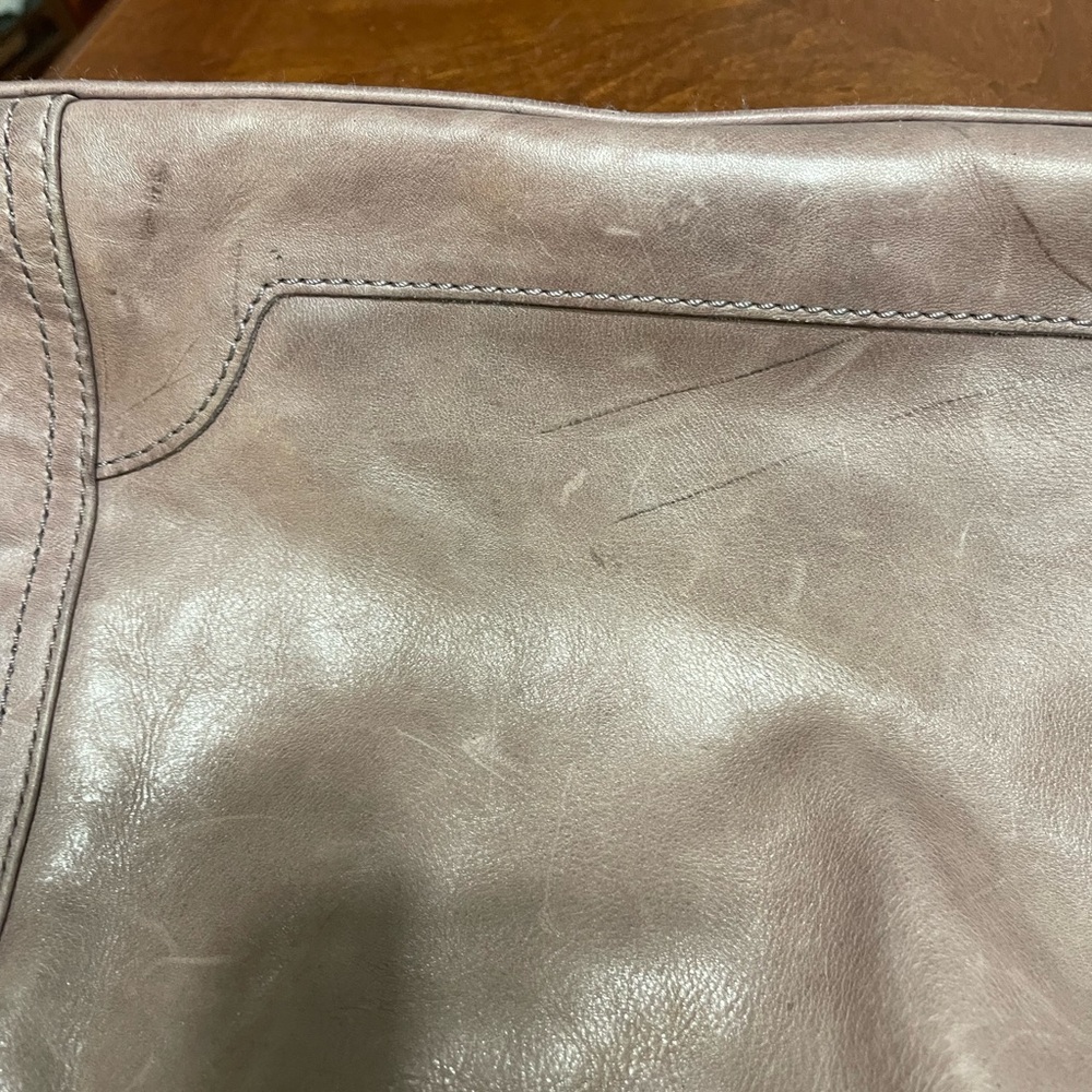 FRYE MELISSA satchel Pull-Up Leather Tote Carryall Shoulder Bag Shopper purse - Picture 15 of 16